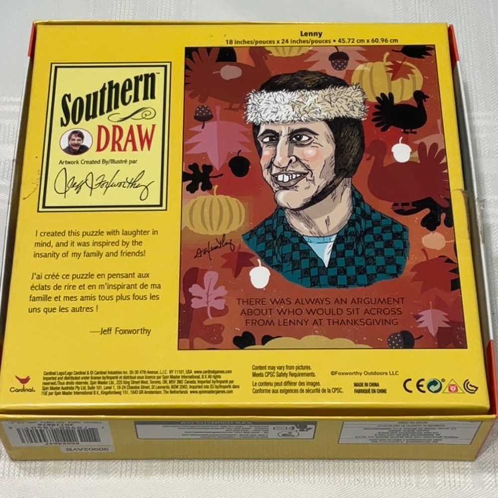Jeff Foxworthy Southern Draw 300 Piece Puzzle Series of Three - Picture 3 of 4